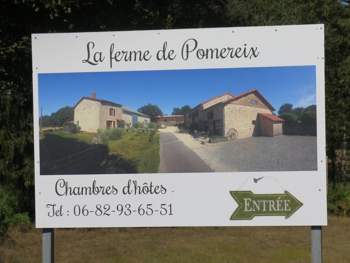 La Ferme De Pomereix Le Dorat Εξωτερικό φωτογραφία